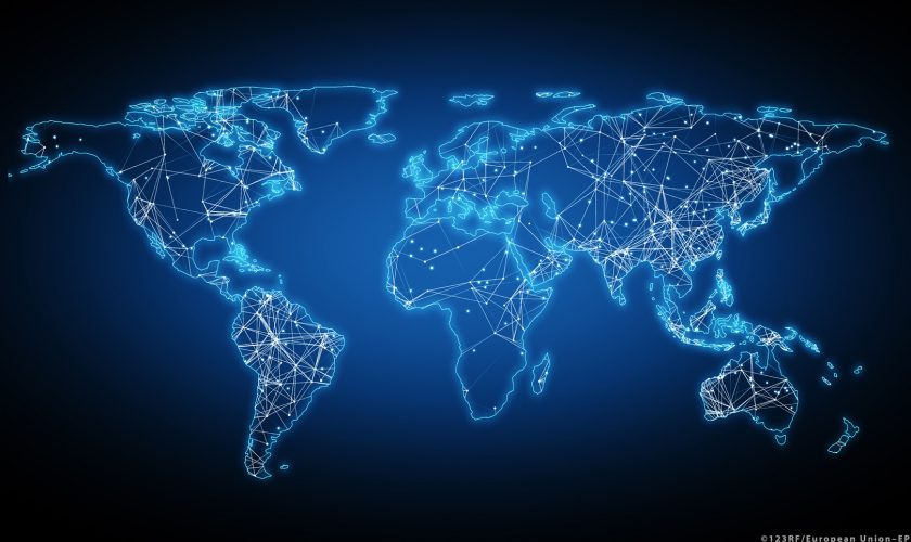 Internation ai and innovation concept