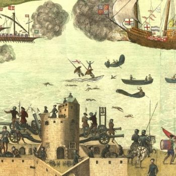 Cowdray_Engaving-detail_of_sinking