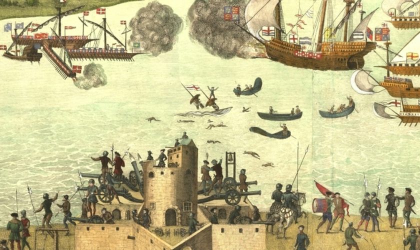 Cowdray_Engaving-detail_of_sinking