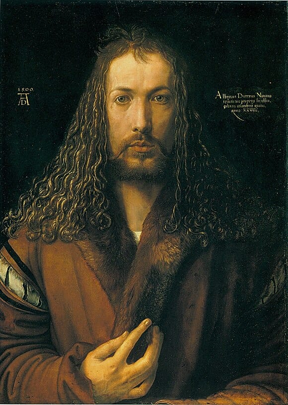 Albrecht Dürer, Autoportret (1500)