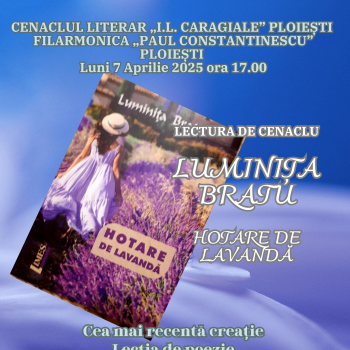 CENACLUL LITERAR „I.L.CARAGIALE” PLOIEȘTI(3)