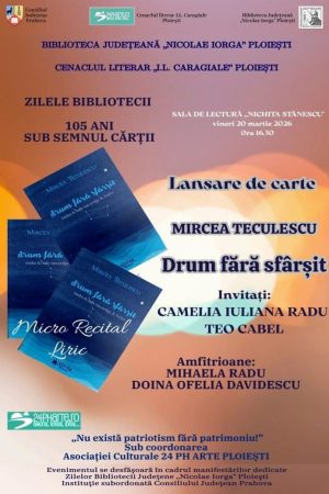 Afiș Lansare Teculescu